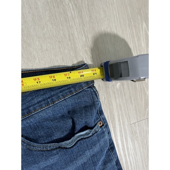 Levis 559 Jeans Mens 40x30 Blue Relaxed Straight Mid Rise Dark Wash Denim - Picture 5 of 11